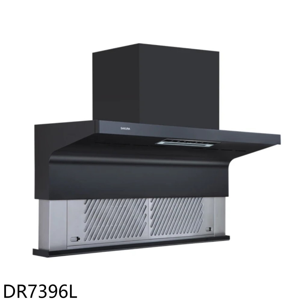 【SAKURA 櫻花】【DR7396L】80公分AI近吸式半隱藏式升降款排油煙機(不含風管護罩組)(全省安裝)
