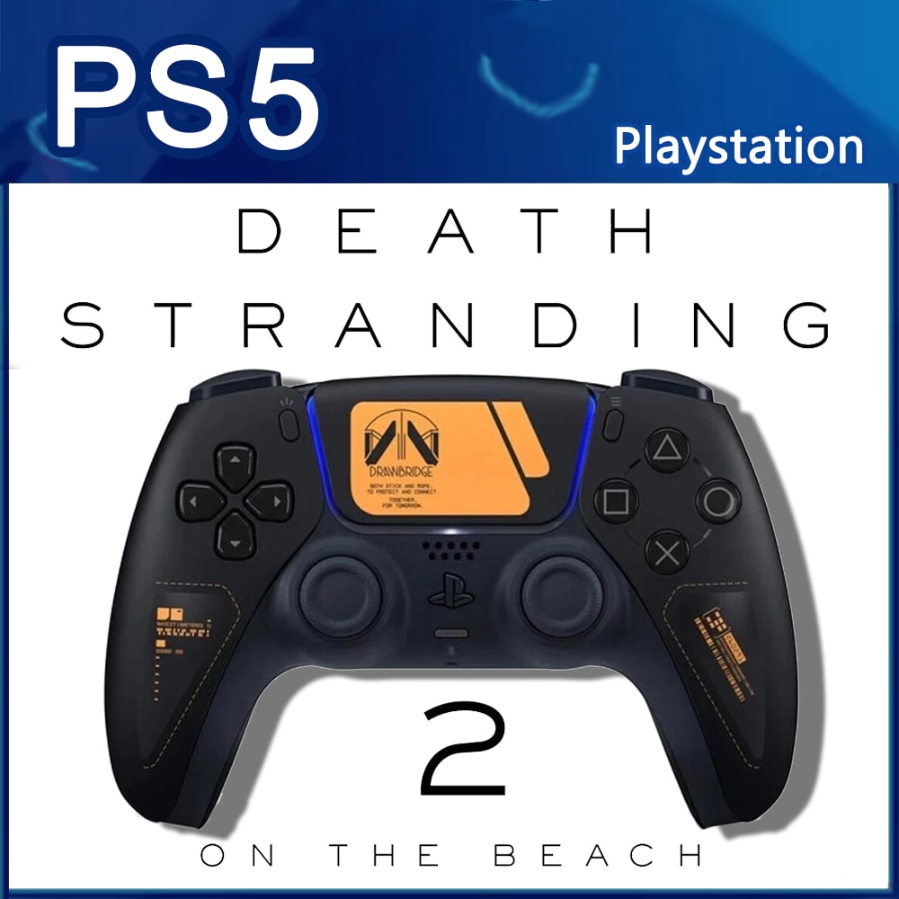 【SONY 索尼】PS5 DualSense 原廠無線手把 控制器 -《死亡擱淺2：冥灘之上 特仕造型款》(日本公司貨)