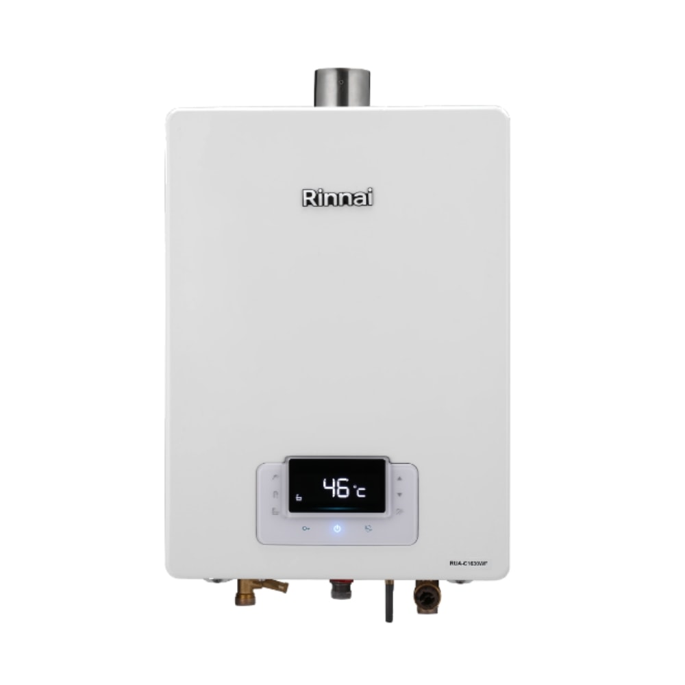 【林內】【RUA-C1630WF NG2】16公升數恆溫強排FE式熱水器天然氣(全省安裝)(陶板屋券3張)