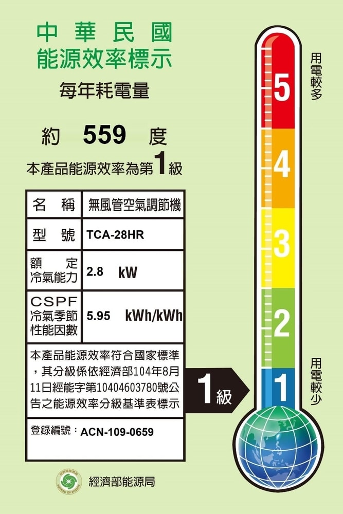 【TCL】【TCA-28HR-TCS-28HR】變頻冷暖分離式冷氣4坪(含標準安裝)