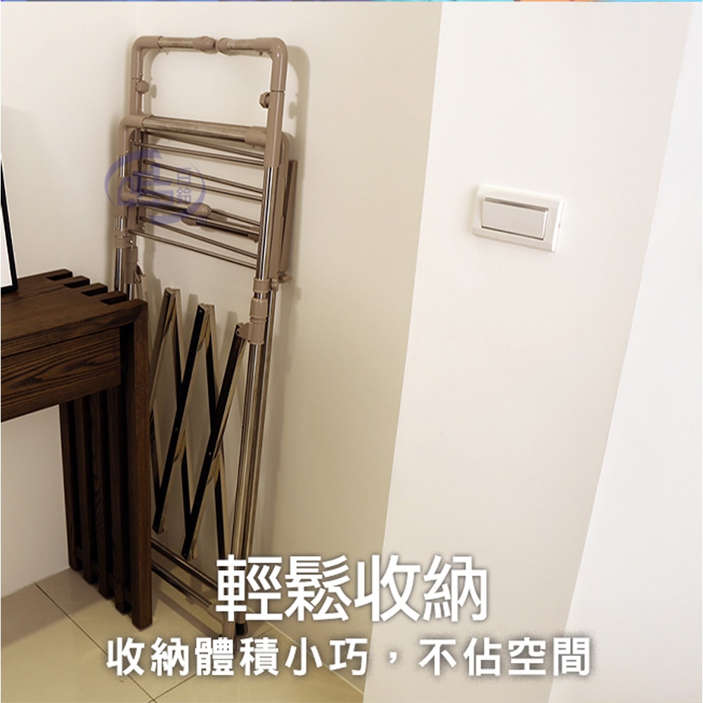 【百鈴】衣立不倒行動多層百變雙翅衣物架-超值組(曬衣架/掛衣架/室內衣架/移動架/棉被架/毛巾架)