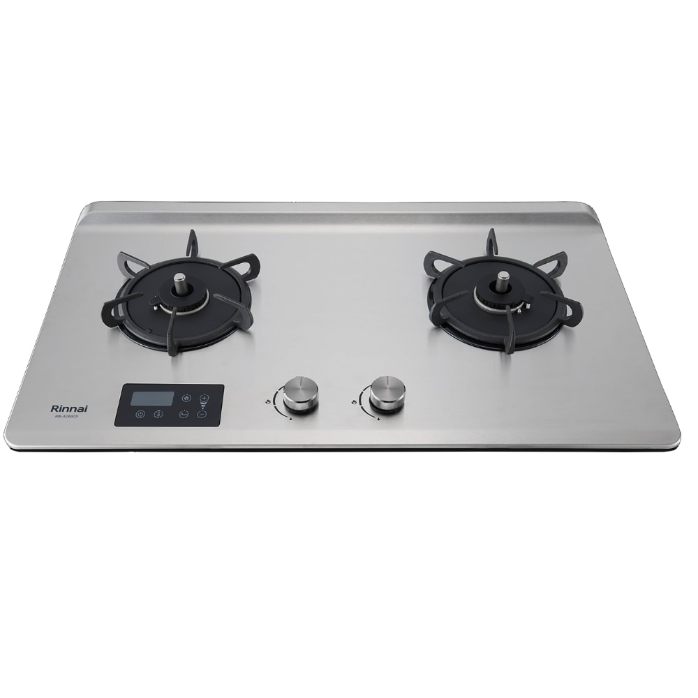 【林內】【RB-A2660S-NG1】檯面式緻溫二口爐瓦斯爐(全省安裝)(陶板屋券1張)