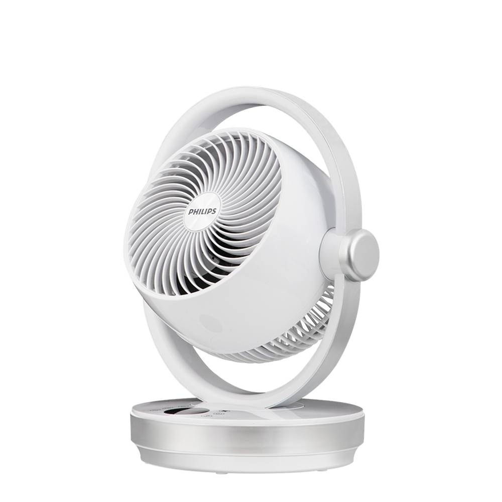 【Philips 飛利浦】【ACR3124CF】8吋3D渦流式DC定時循環扇液晶觸控顯示可遙控電風扇(7-11商品卡300元)