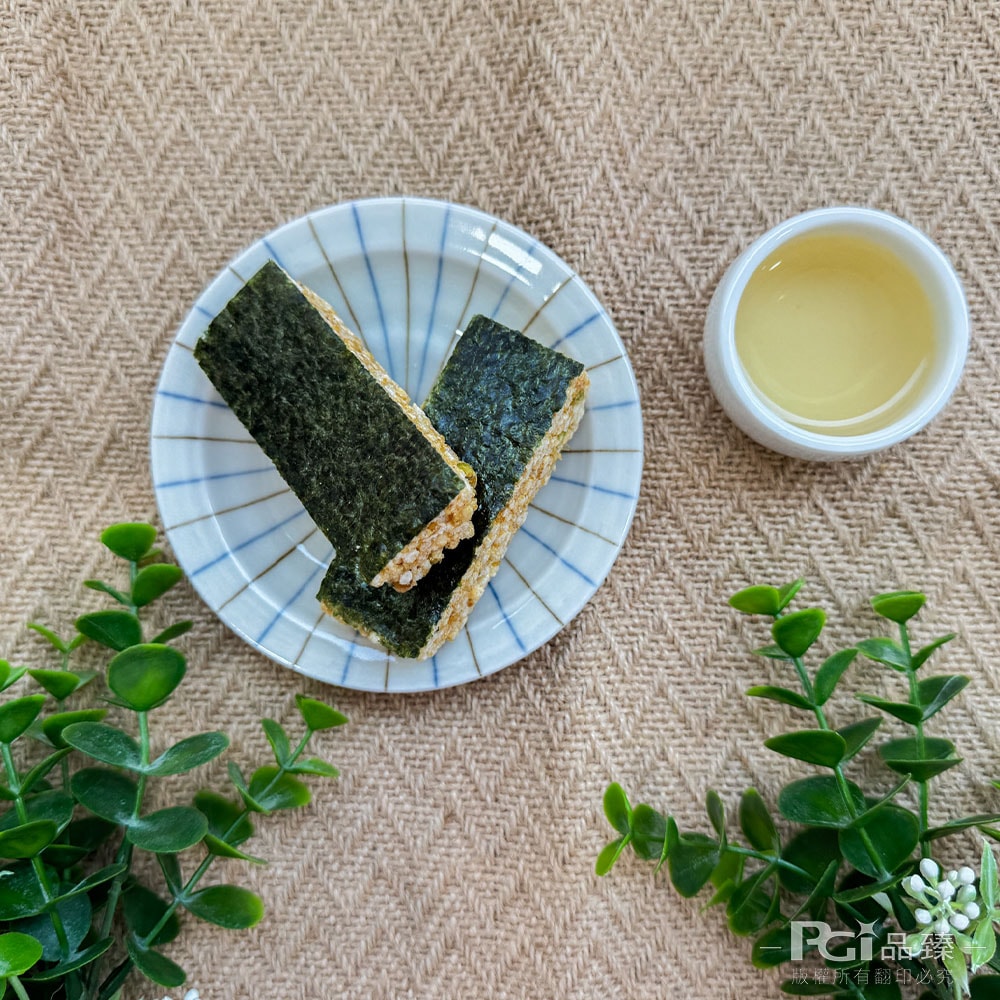 【巧益】嚴選海苔燒米菓(168g)_3包組
