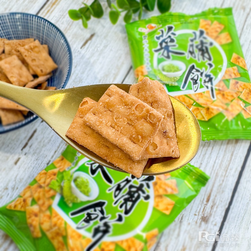 【凱岳】菜䔕餅(原味/芥末)_6包組