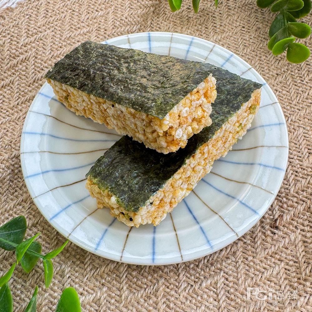 【巧益】嚴選海苔燒米菓(168g)_3包組