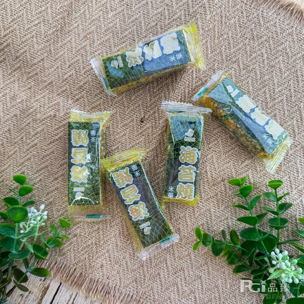 【巧益】嚴選海苔燒米菓(168g)_3包組
