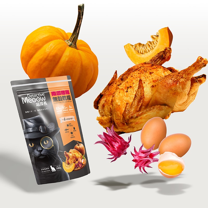 【喵探長】四大呵護.無穀全齡貓糧300g