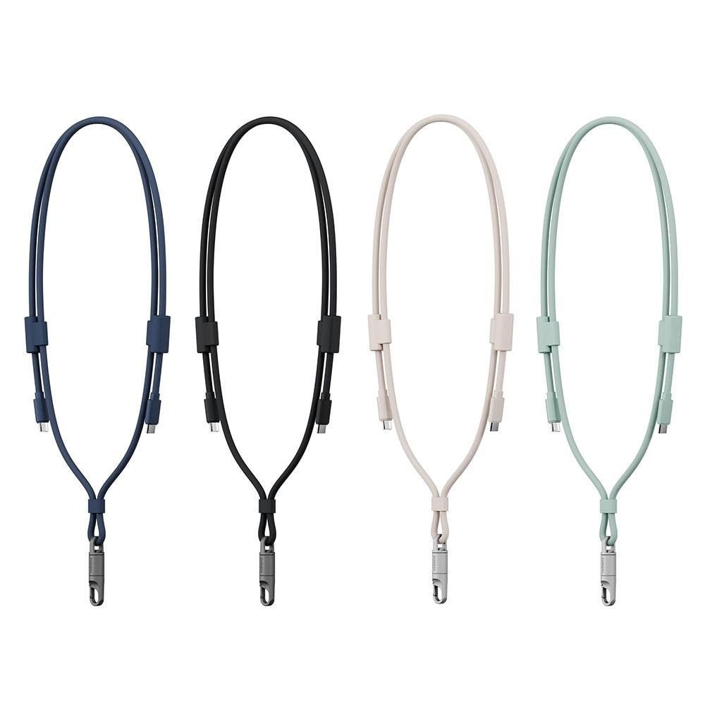 【ENERGEA 新加坡】Lasso 240W 2合1充電掛繩  旋轉掛勾設計