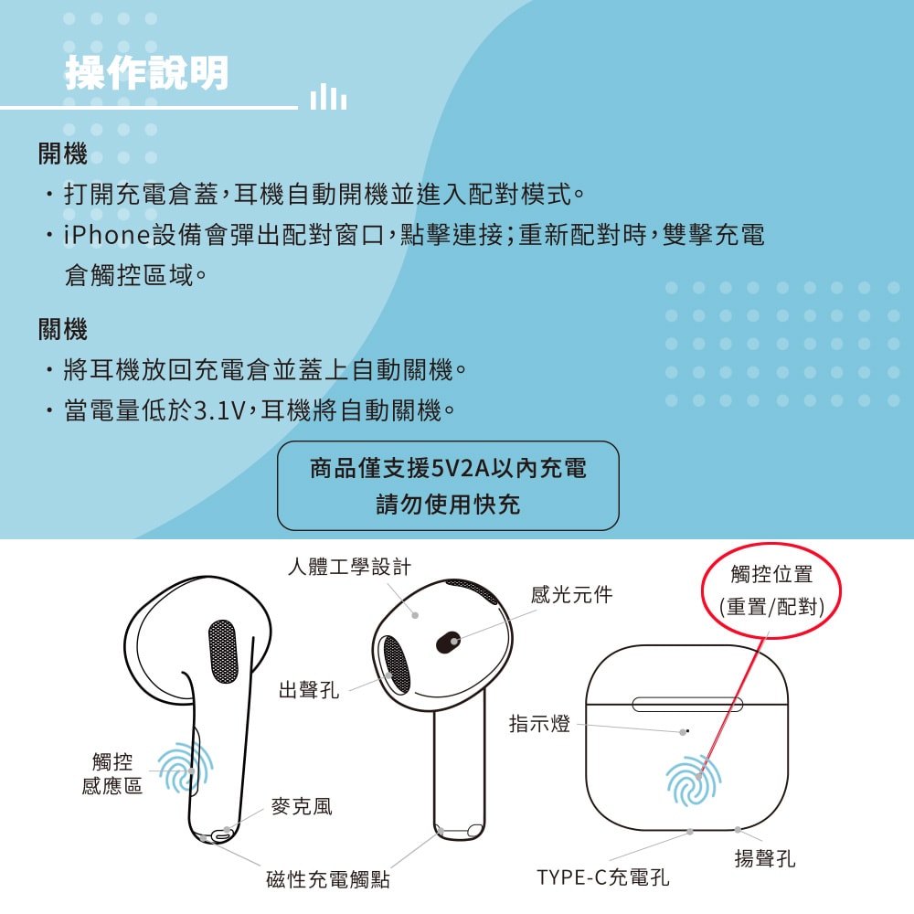 【Songwin】BASS+/ANC降噪 無線藍牙耳機(BT3200)