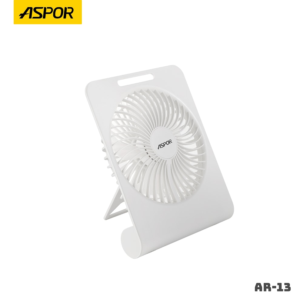 【ASPOR】極簡薄型桌面風扇(可掛牆/可站立/廣角大風量)