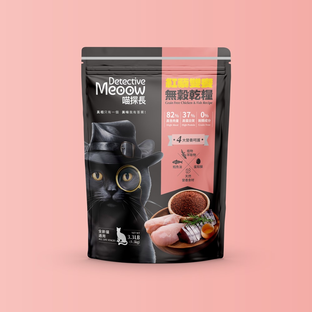 【喵探長】四大呵護. 無穀全齡貓糧1.5kg