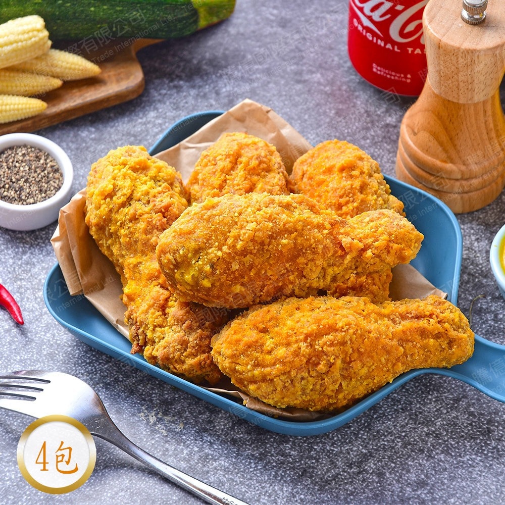 【大成】全熟轟炸棒腿x4包組(10支/包;1000g/包)