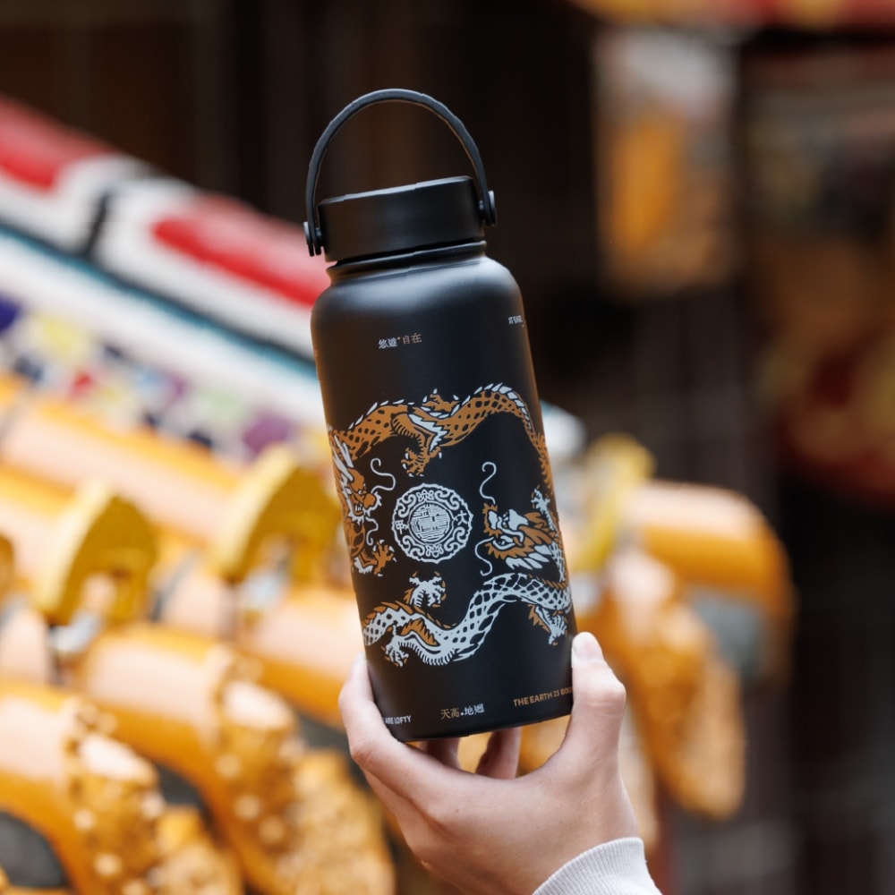 【Oolab】950ml 大甲鎮瀾宮系列 品味生活保溫瓶