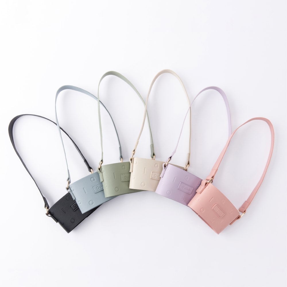 【Oolab】Oolab字母皮革杯提袋(六色可選)