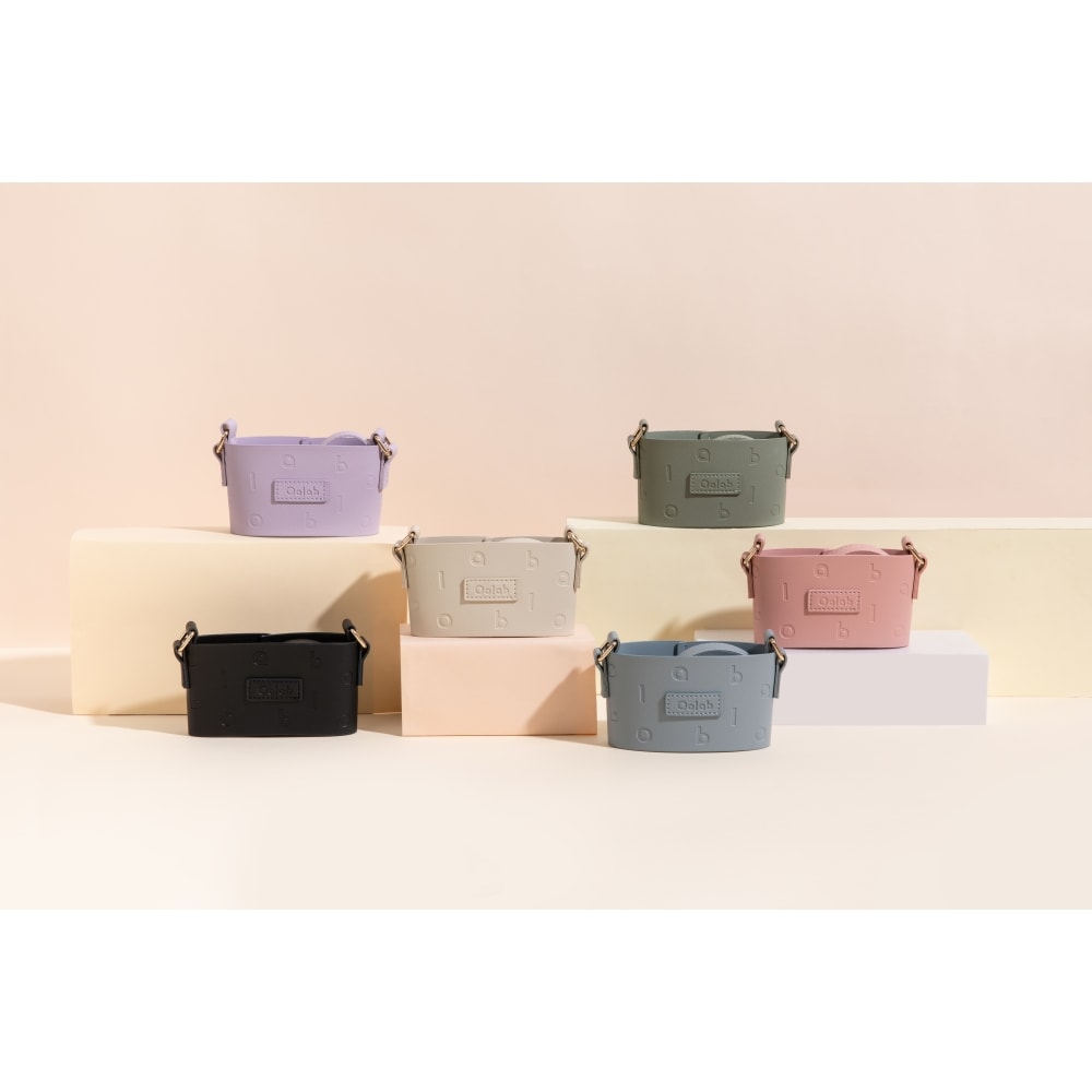 【Oolab】Oolab字母皮革杯提袋(六色可選)