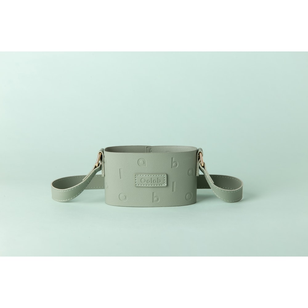 【Oolab】Oolab字母皮革杯提袋(六色可選)