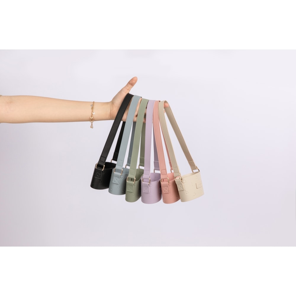 【Oolab】Oolab字母皮革杯提袋(六色可選)