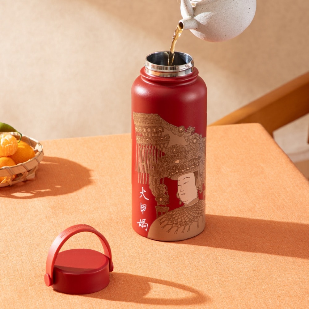 【Oolab】950ml 大甲鎮瀾宮系列 品味生活保溫瓶