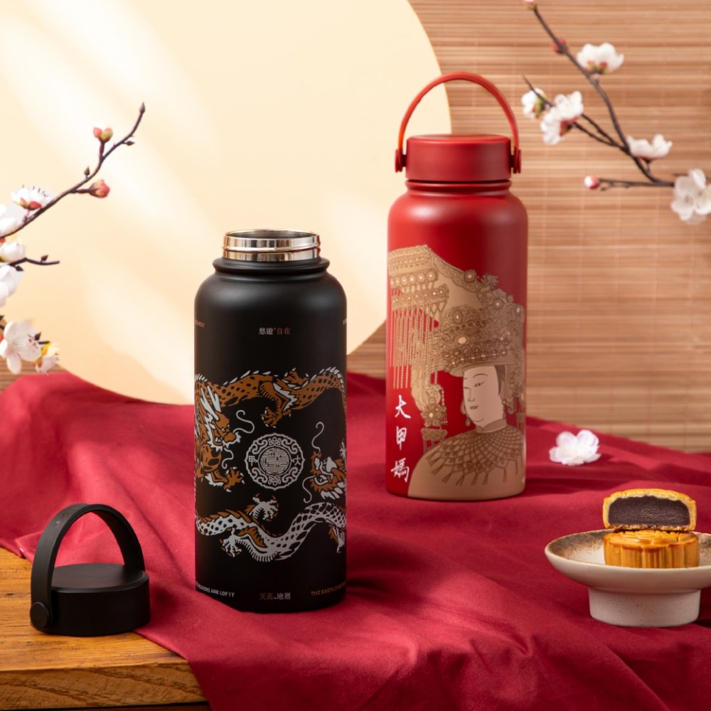 【Oolab】950ml 大甲鎮瀾宮系列 品味生活保溫瓶