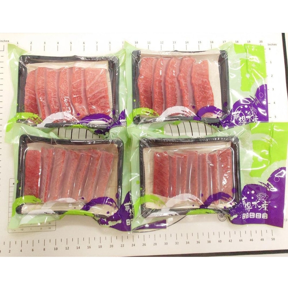 【華得水產】東港黑鮪魚下腹生魚片2盒組(150g/盒/生魚片)