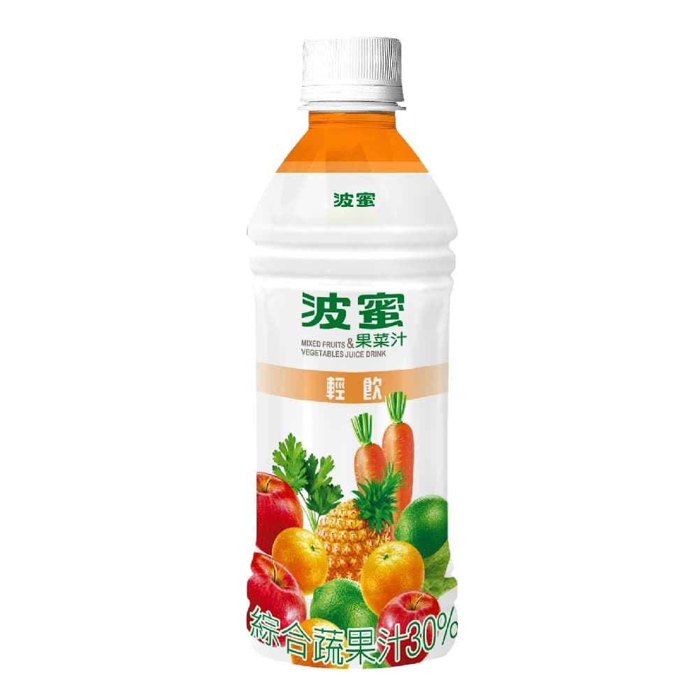 【波蜜】輕飲果菜汁飲料350mlx24瓶/箱