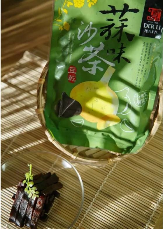 【愛尚農情】德利豆乾-蒜味沙茶豆干隨手包-50g-包 (10包組)