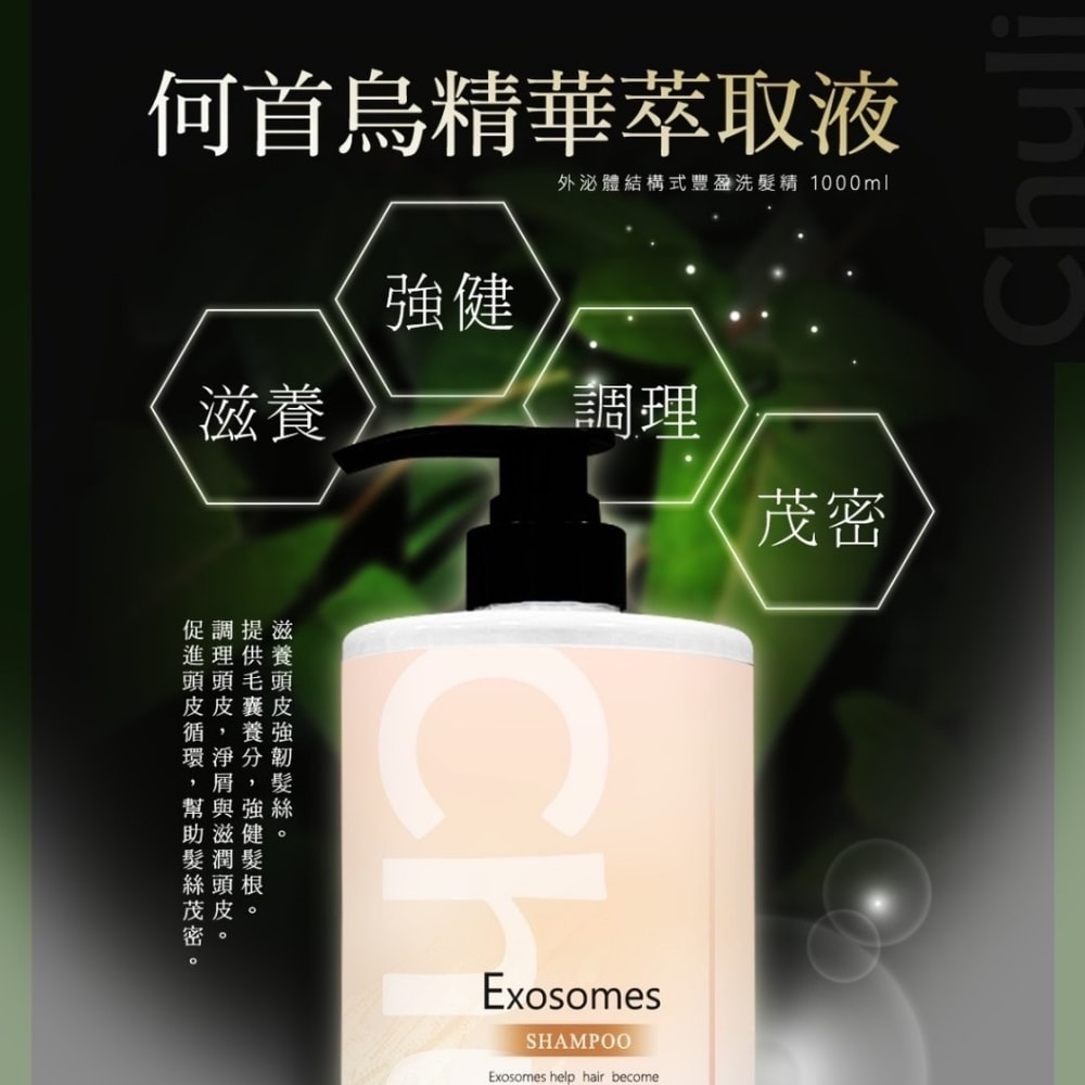 【Chuli】Chuli 初梨 外泌體結構式豐盈洗髮精 1000ml