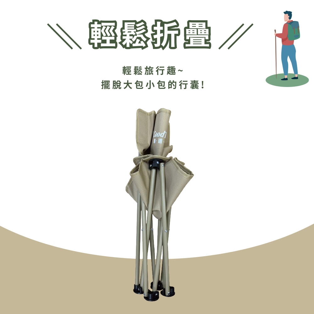 【CY 呈云】【GoodTravel龜速旅行】露營戶外輕便摺疊椅