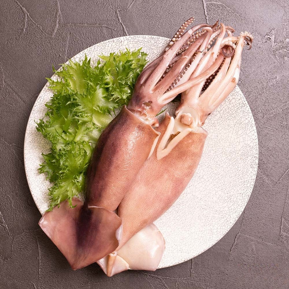 【海鮮主義】熟凍魷魚冰卷22隻(200g/隻)