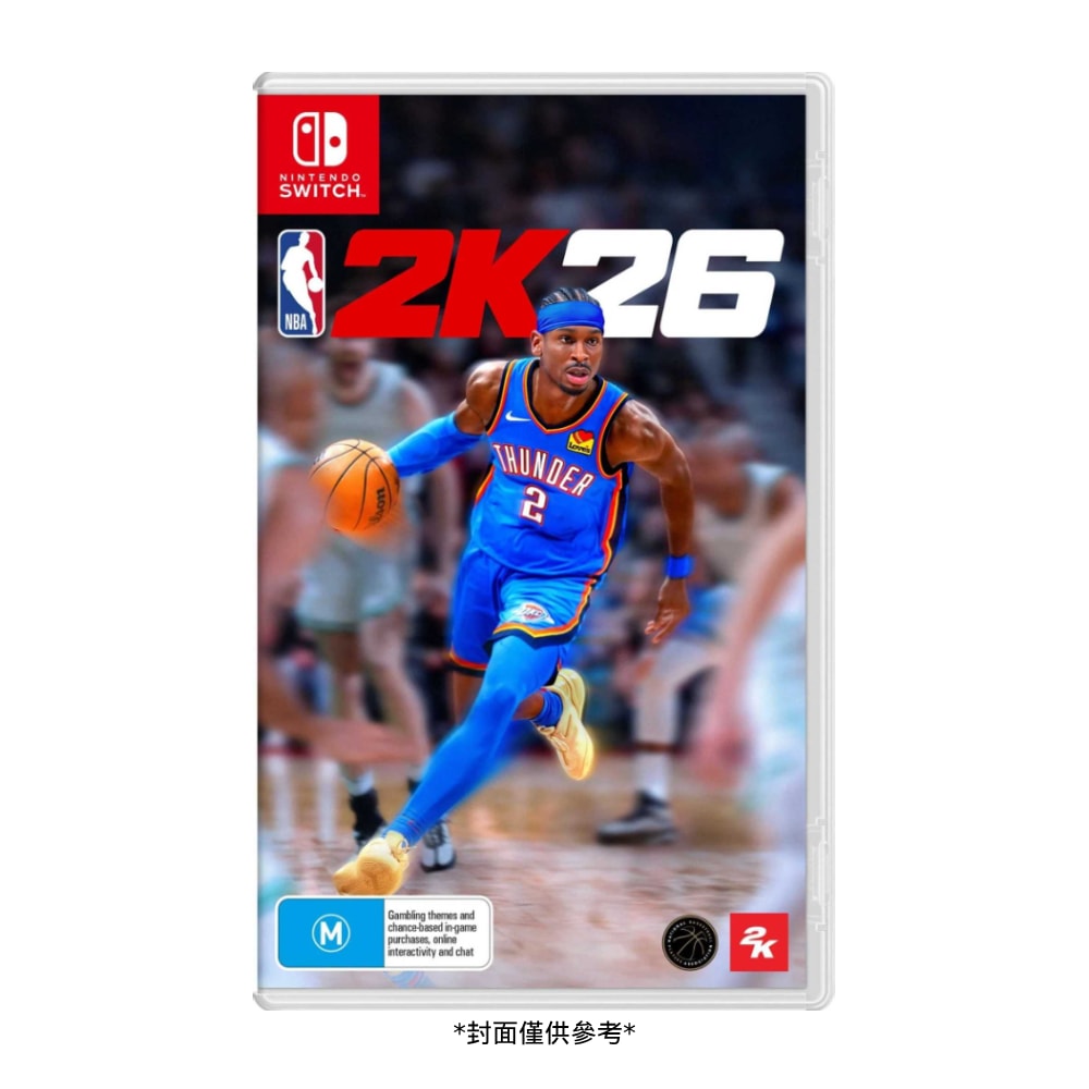 【Nintendo 任天堂】NS NBA 2K26 一般版 中文版