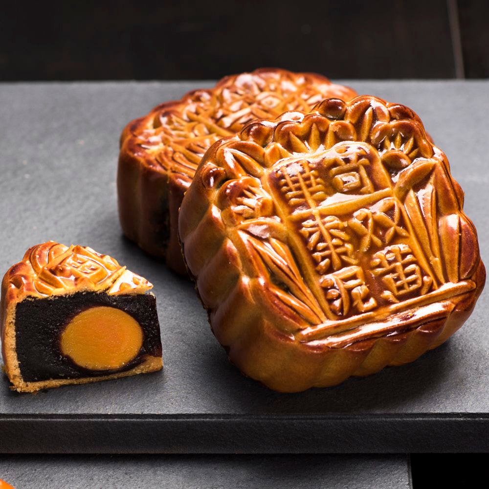 【奇華餅家】富貴中秋禮盒4盒組_2025中秋月餅(4大廣/盒 鐵盒 附提袋)(中秋/禮盒/送禮/月餅)(中秋月餅)