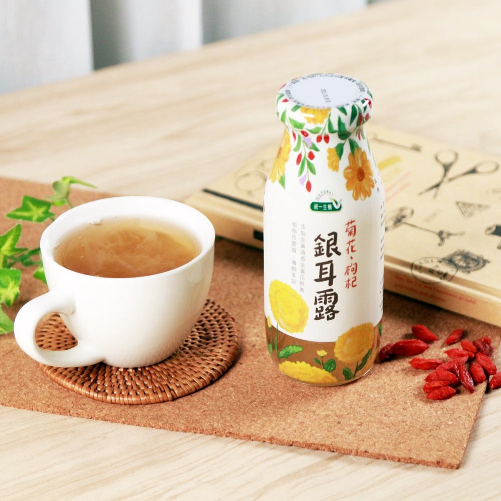 【統一生機】菊花枸杞銀耳露x1箱(200mlx12瓶/箱)