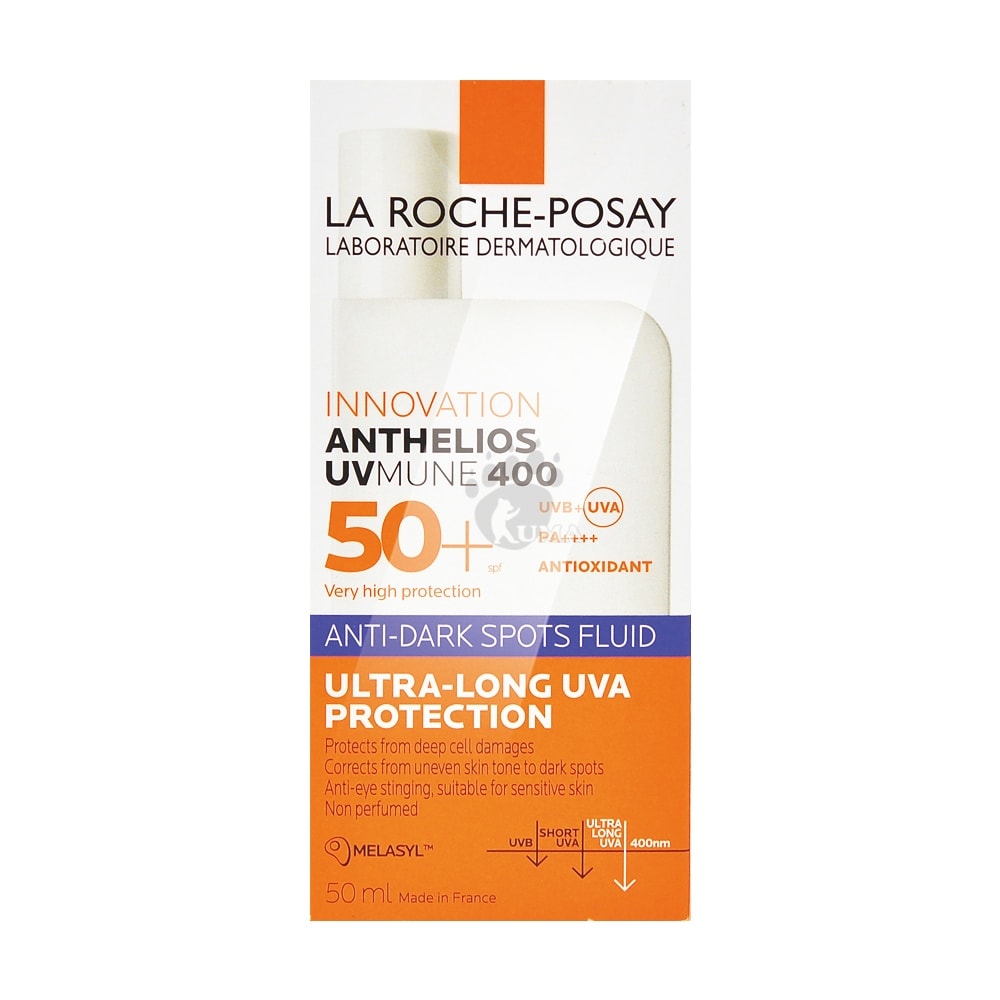 【La Roche-Posay 理膚寶水】安得利淡斑淨亮極效夏卡防曬液(MELA夏卡) 50ml/瓶