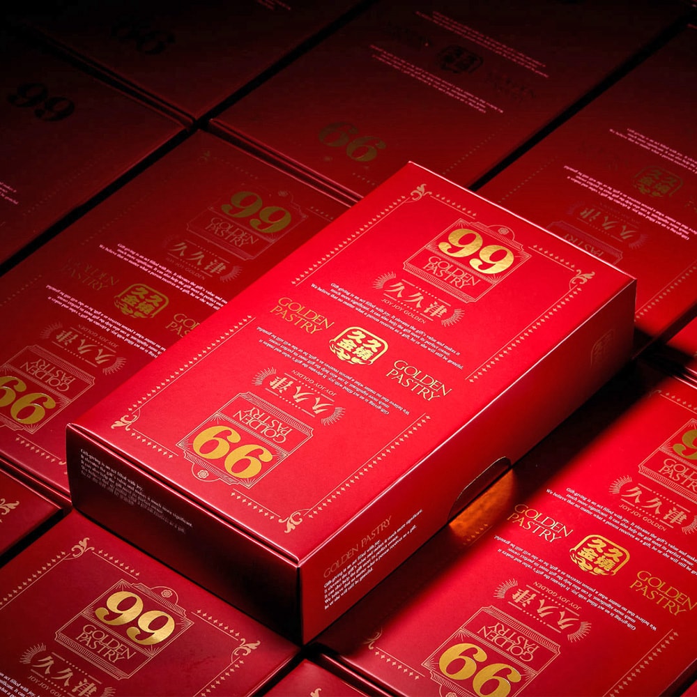 【久久津】九九金燒禮盒_2026年節禮盒(6入/盒 附提袋)