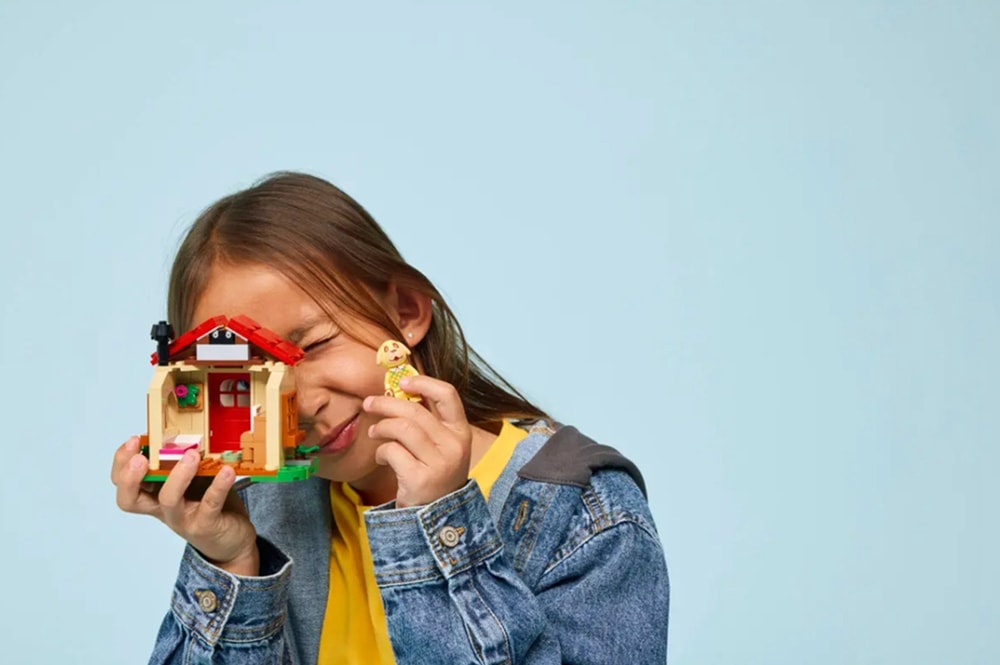 【LEGO 樂高】磚星球〡 77058 動物森友會 牛奶糖的小家 Goldie's Cozy House