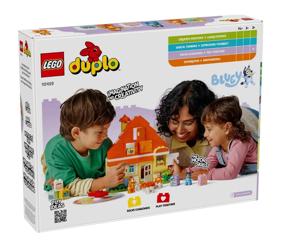 【LEGO 樂高】磚星球〡 10459 得寶系列 布麗的家和記憶遊戲 Bluey's Family House with Memory Game