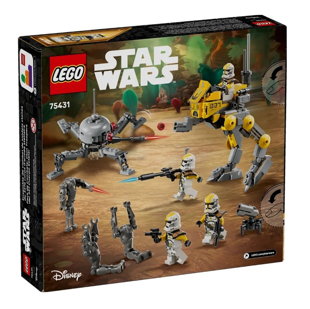 【LEGO 樂高】磚星球〡 75431 星際大戰 327th Star Corps 複製人士兵™ 戰鬥組 327th Star Corps Clone Troopers™ Battle Pack