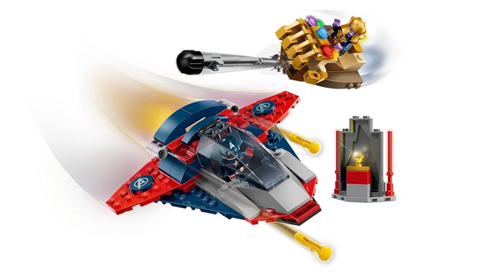 【LEGO 樂高】磚星球〡 76319 漫威系列 美國隊長大戰薩諾斯 Captain America vs. Thanos