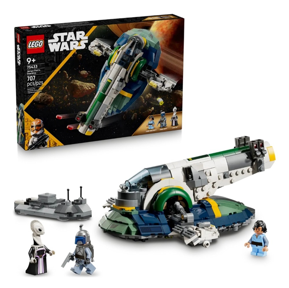 【LEGO 樂高】磚星球〡 75433 星際大戰 強格費特的星際飛船 Jango Fett's Starship