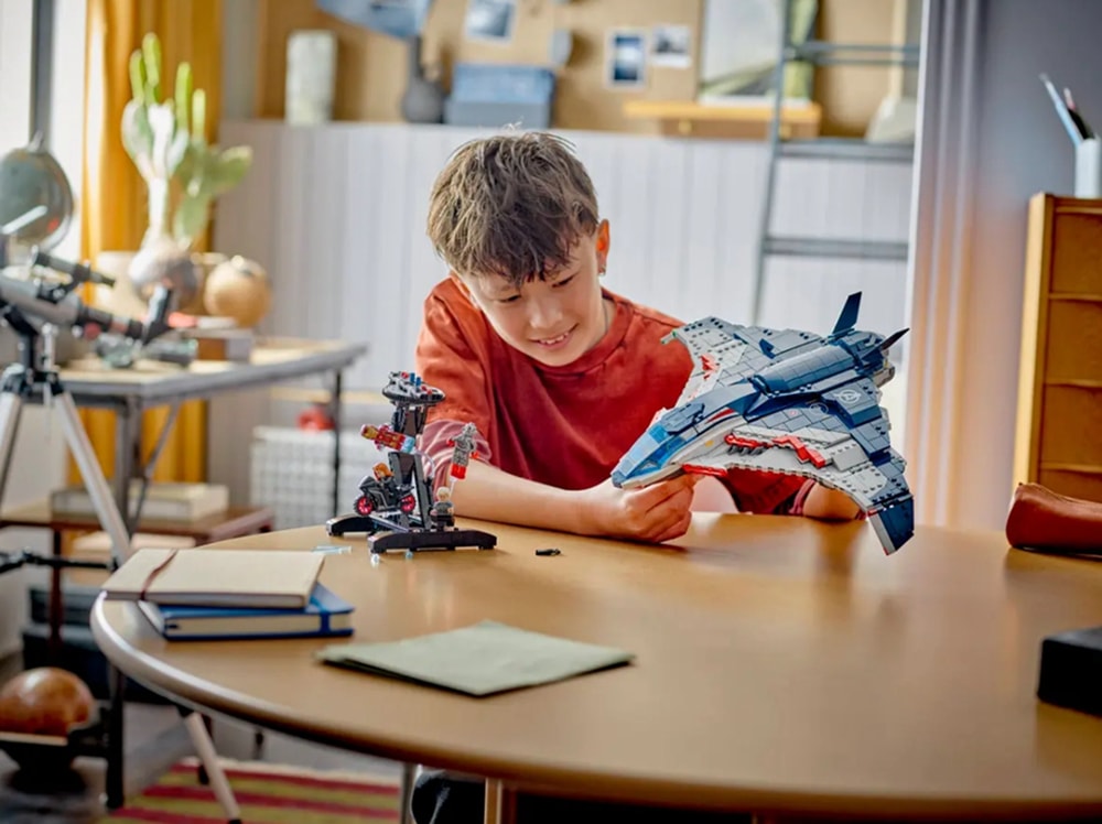 【LEGO 樂高】磚星球〡 76325 漫威系列 《復仇者聯盟 2：奧創紀元》昆式戰機 Avengers: Age of Ultron Quinjet