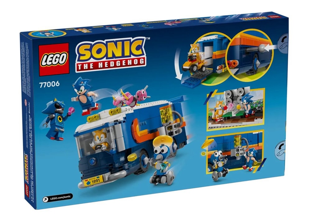 【LEGO 樂高】磚星球〡 77006 音速小子系列 索尼克小隊指揮車 Team Sonic Command Truck
