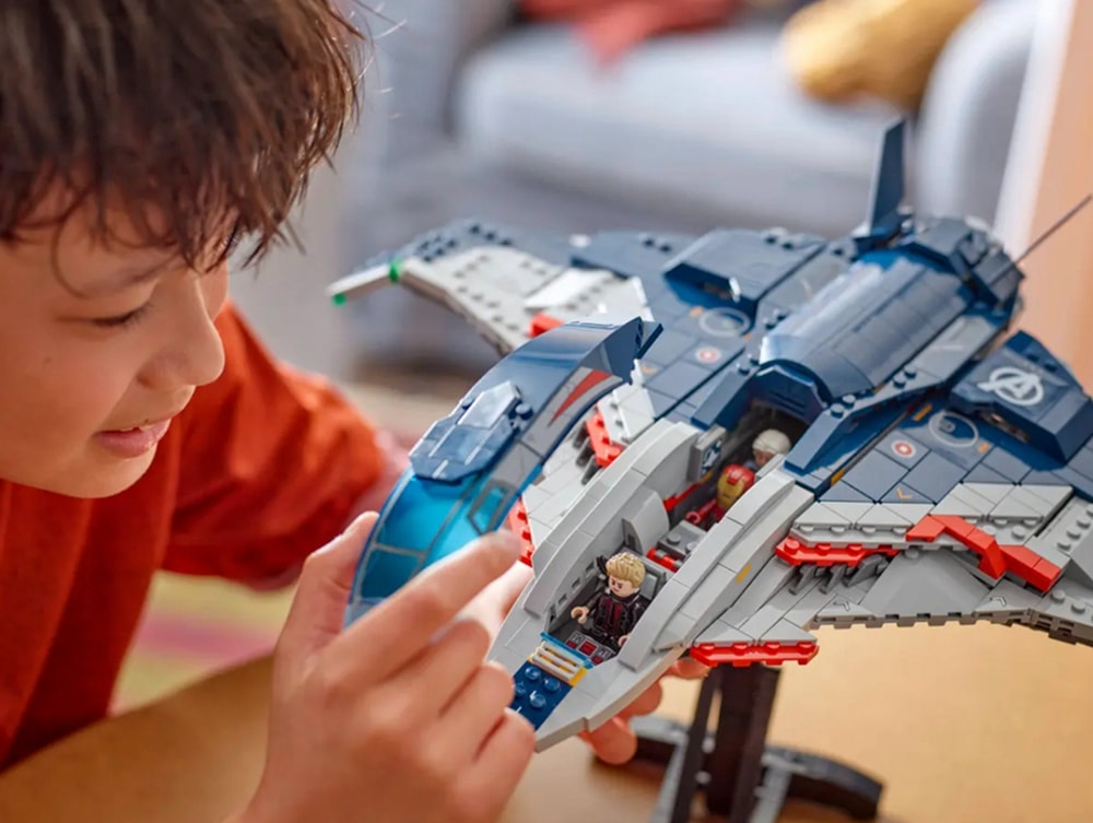 【LEGO 樂高】磚星球〡 76325 漫威系列 《復仇者聯盟 2：奧創紀元》昆式戰機 Avengers: Age of Ultron Quinjet