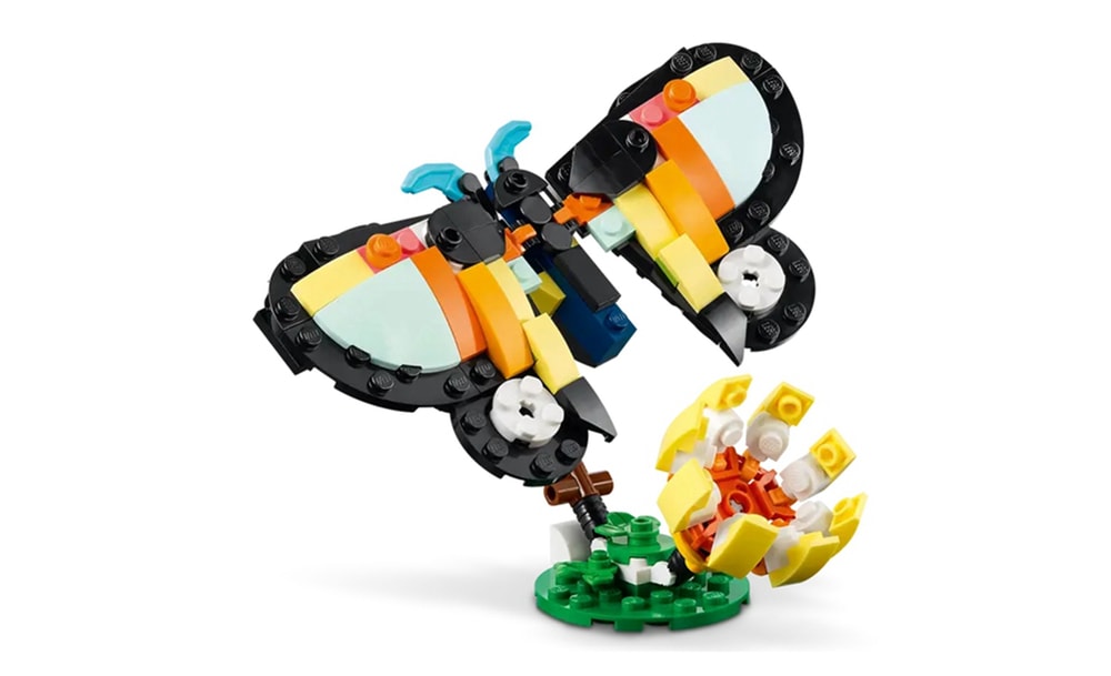 【LEGO 樂高】磚星球〡 31173 創意三合一系列 野生動物 熱帶巨嘴鳥 Wild Animals: Tropical Toucan
