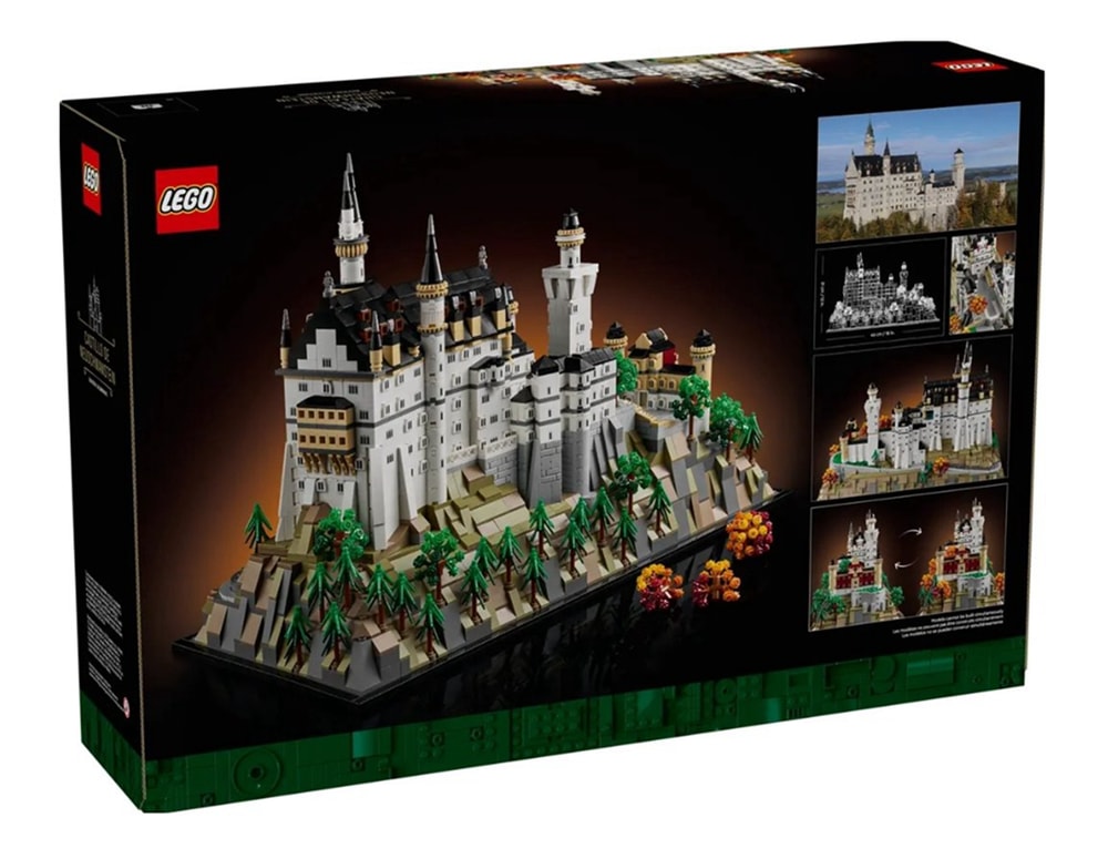 【LEGO 樂高】磚星球〡 21063 經典建築系列 新天鵝堡 Neuschwanstein Castle