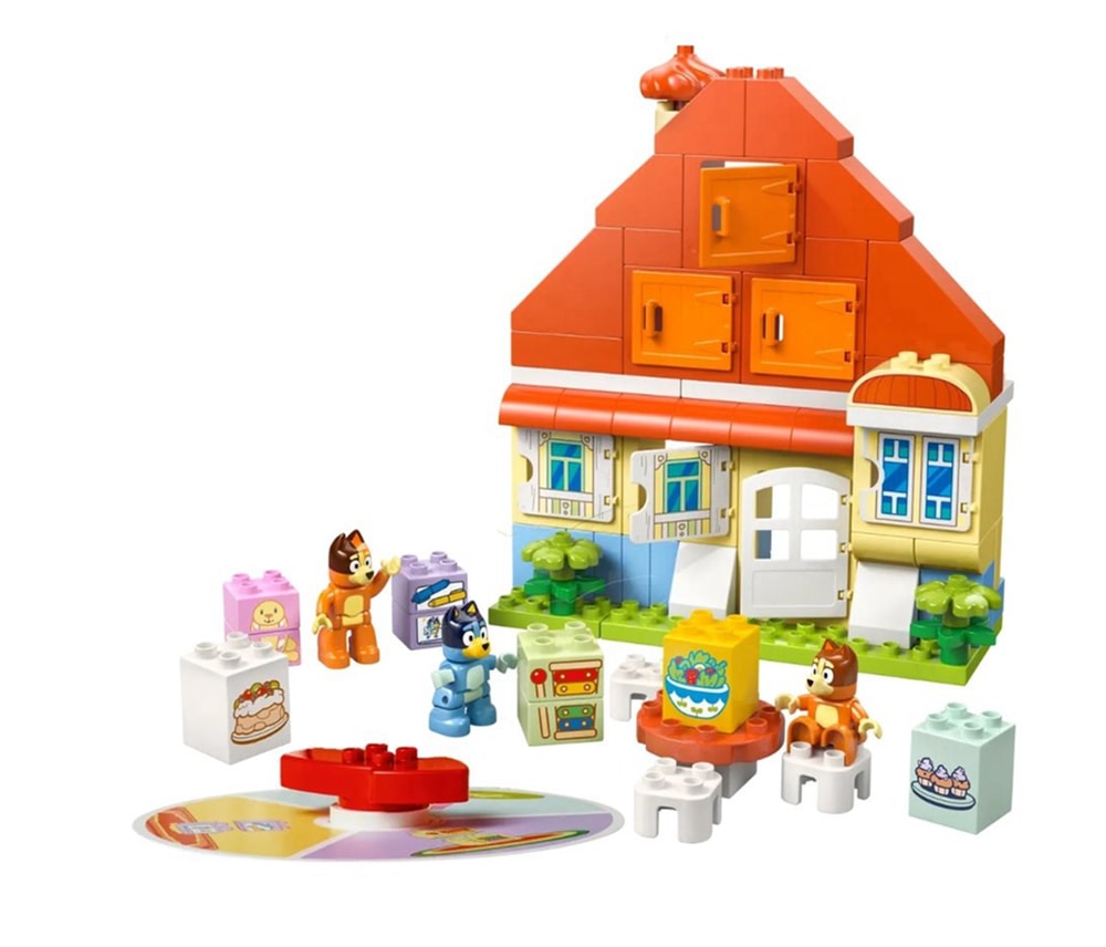 【LEGO 樂高】磚星球〡 10459 得寶系列 布麗的家和記憶遊戲 Bluey's Family House with Memory Game