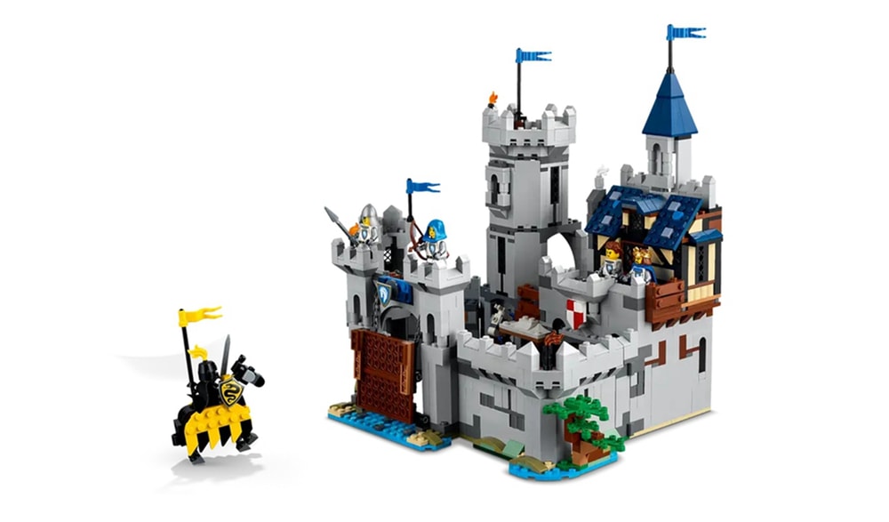 【LEGO 樂高】磚星球〡 31168 創意三合一系列 中世紀騎士城堡 Medieval Horse Knight Castle