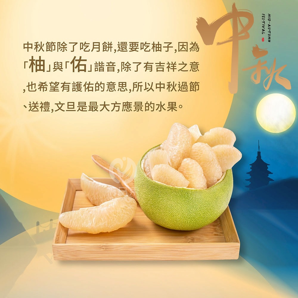 【初品果】台南麻豆老欉文旦禮盒10斤7-9顆x1箱_8/15開始陸續出貨
