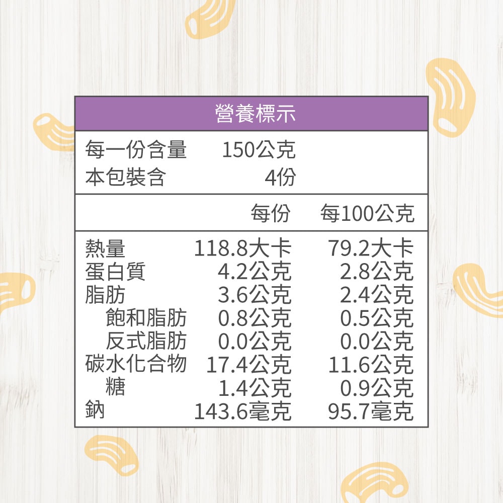 【飯友】蘋香紫薯豬寶寶麵 2盒組