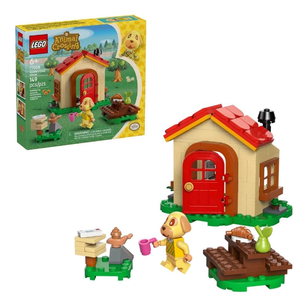 【LEGO 樂高】磚星球〡 77058 動物森友會 牛奶糖的小家 Goldie's Cozy House